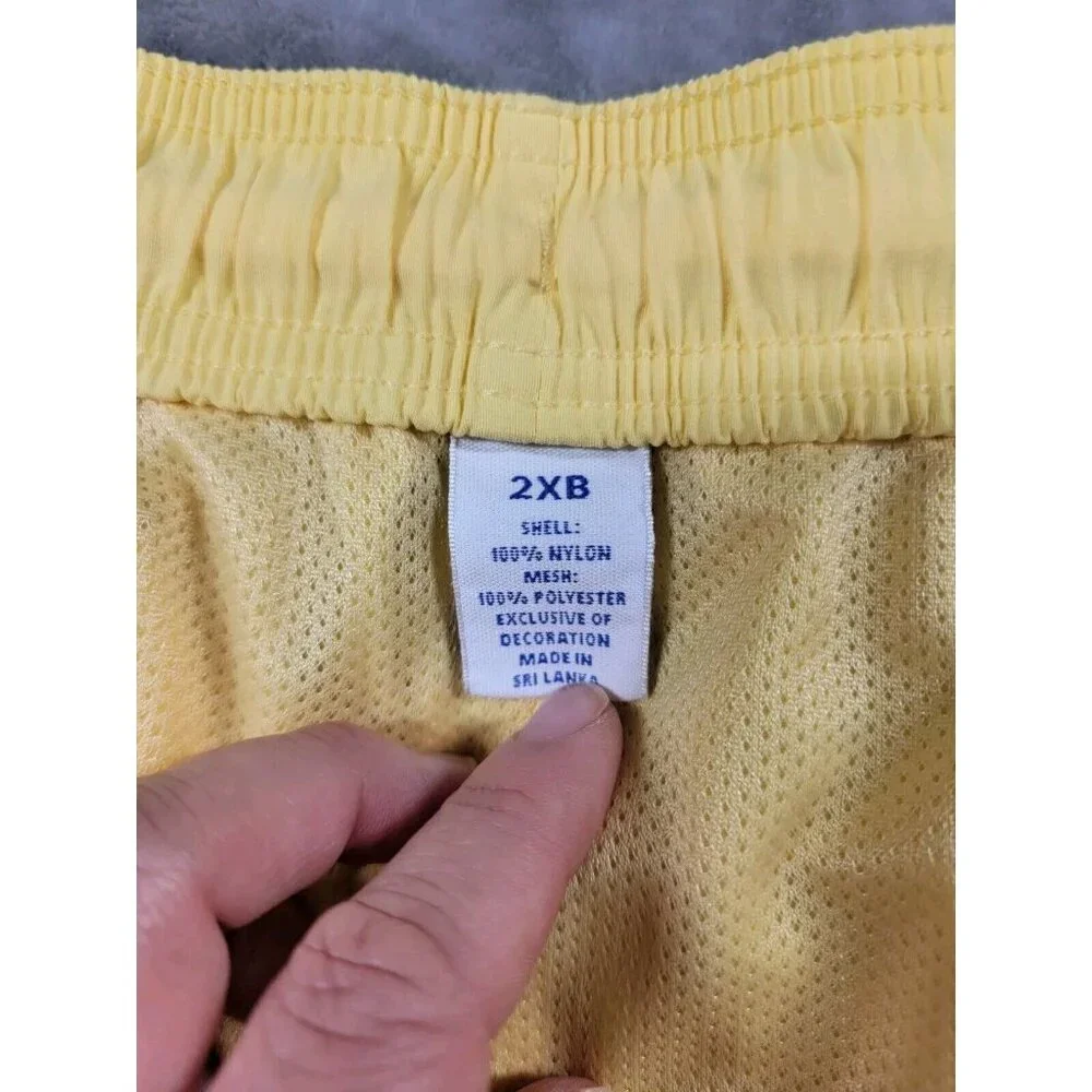 Roundtree & Yorke Caribbean 40-44in waist Swim Shorts Trunks Yellow, lined, 2XB‎